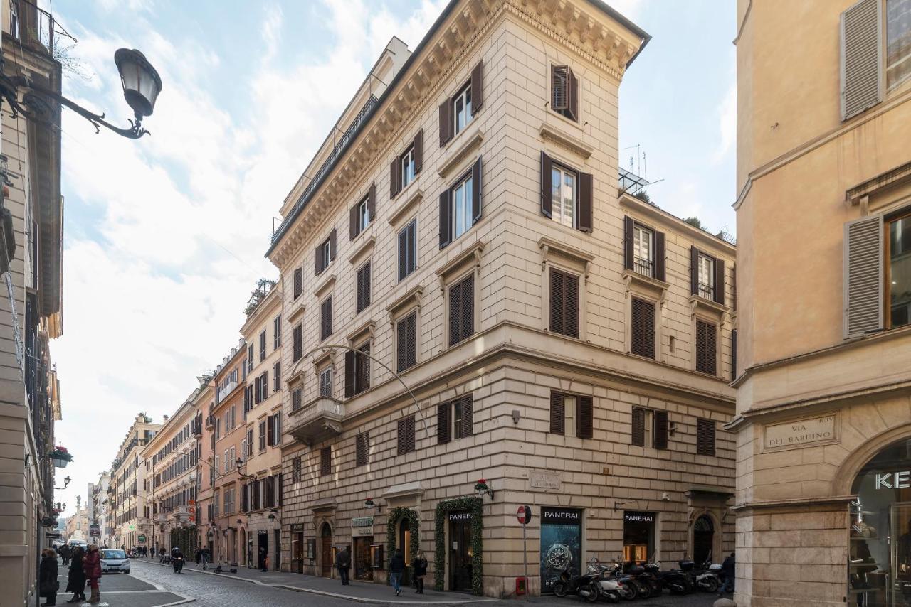 רומא Piazza Di Spagna Elegant Apartment מראה חיצוני תמונה